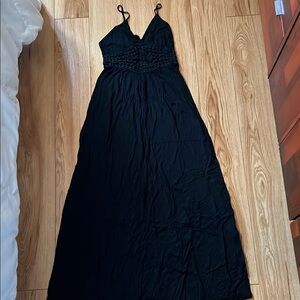 Elegant Black Maxi Dress